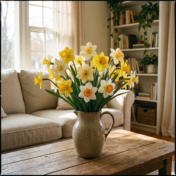 Artificial Daffodils detail