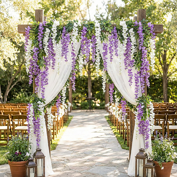 Artificial Wisteria detail