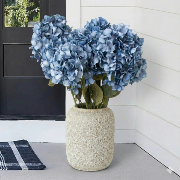 Artificial Hydrangeas detail