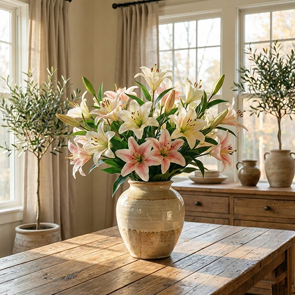 Artificial Lily detail