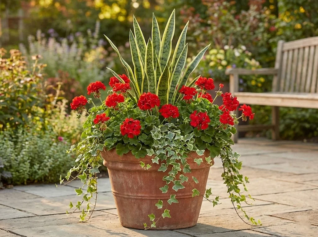 Visual guide to the Thriller, Filler, Spiller arrangement technique