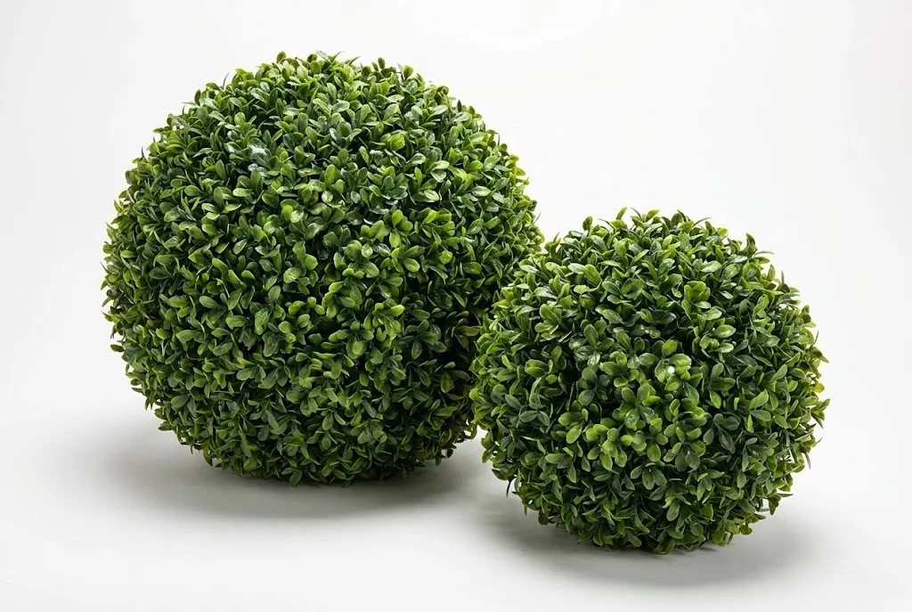 Faux Boxwood Balls