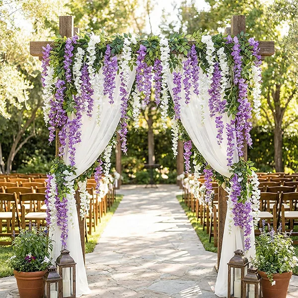 Artificial Wisteria detail