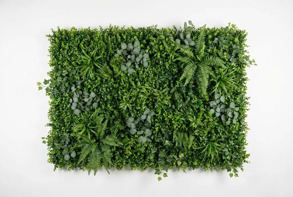 Faux Greenery Wall